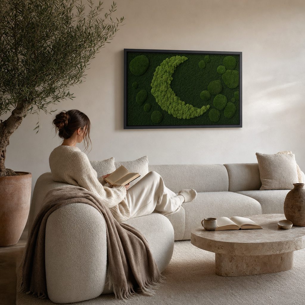 Luna II in a room