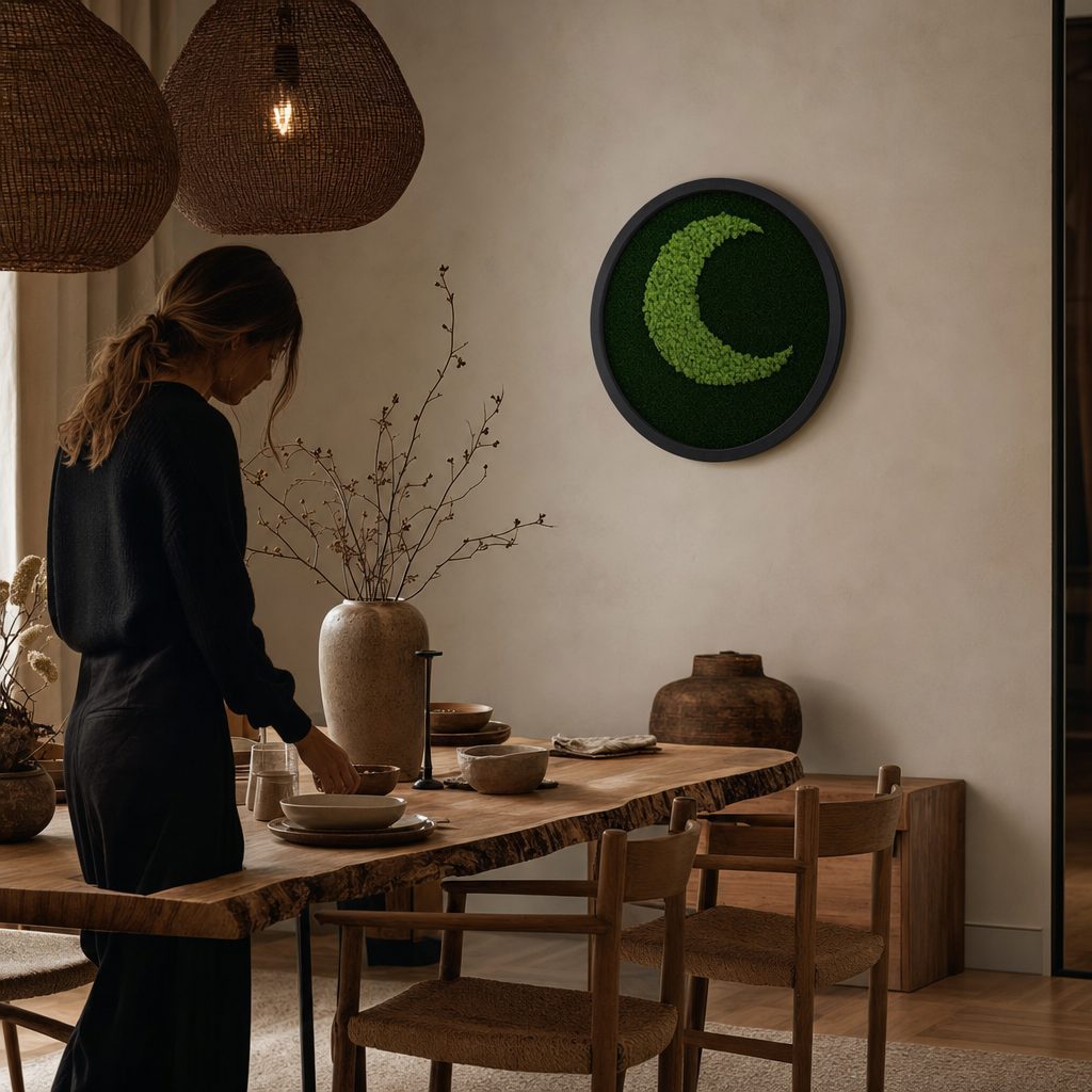 Luna V in a room