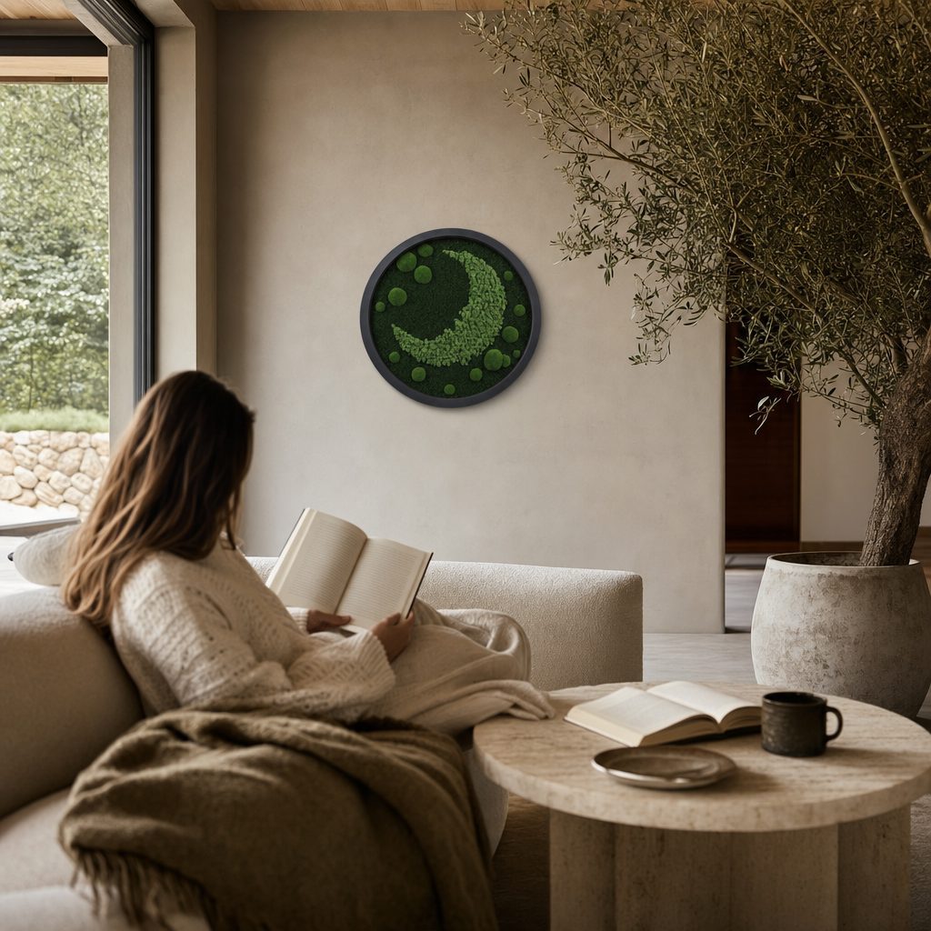 Luna VI in a room