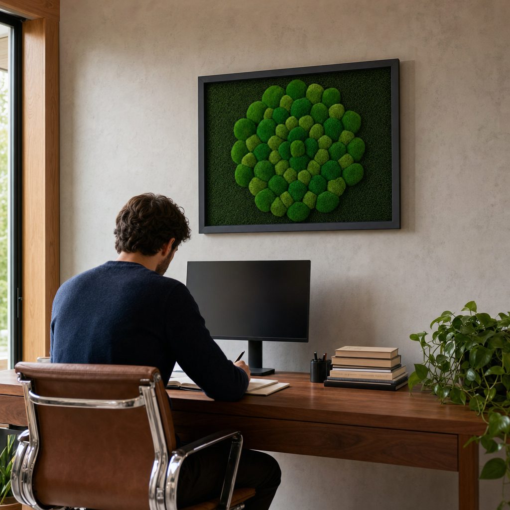 Mandala I in a room