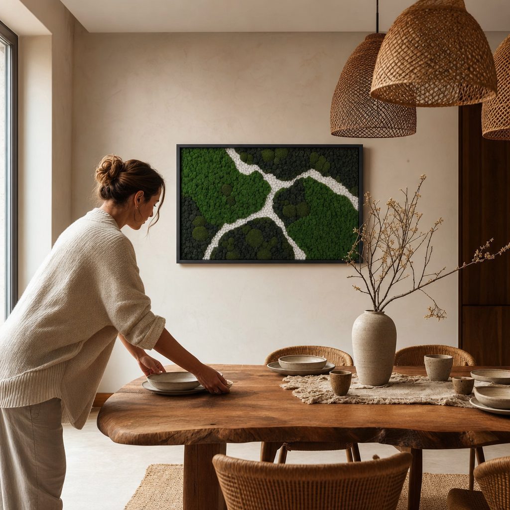 Meander III in a room