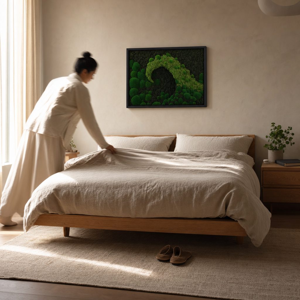 Tide II in a room