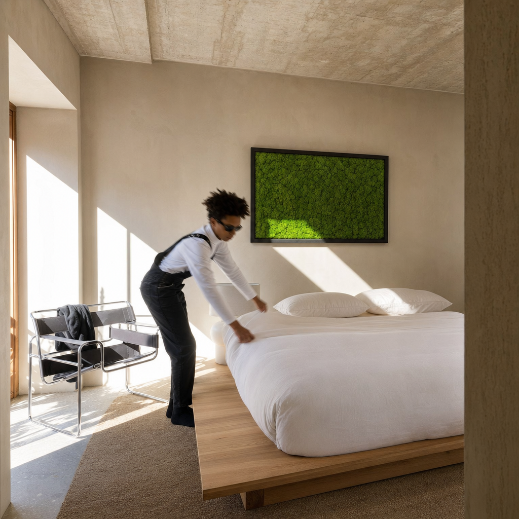 Tundra Spring in a room