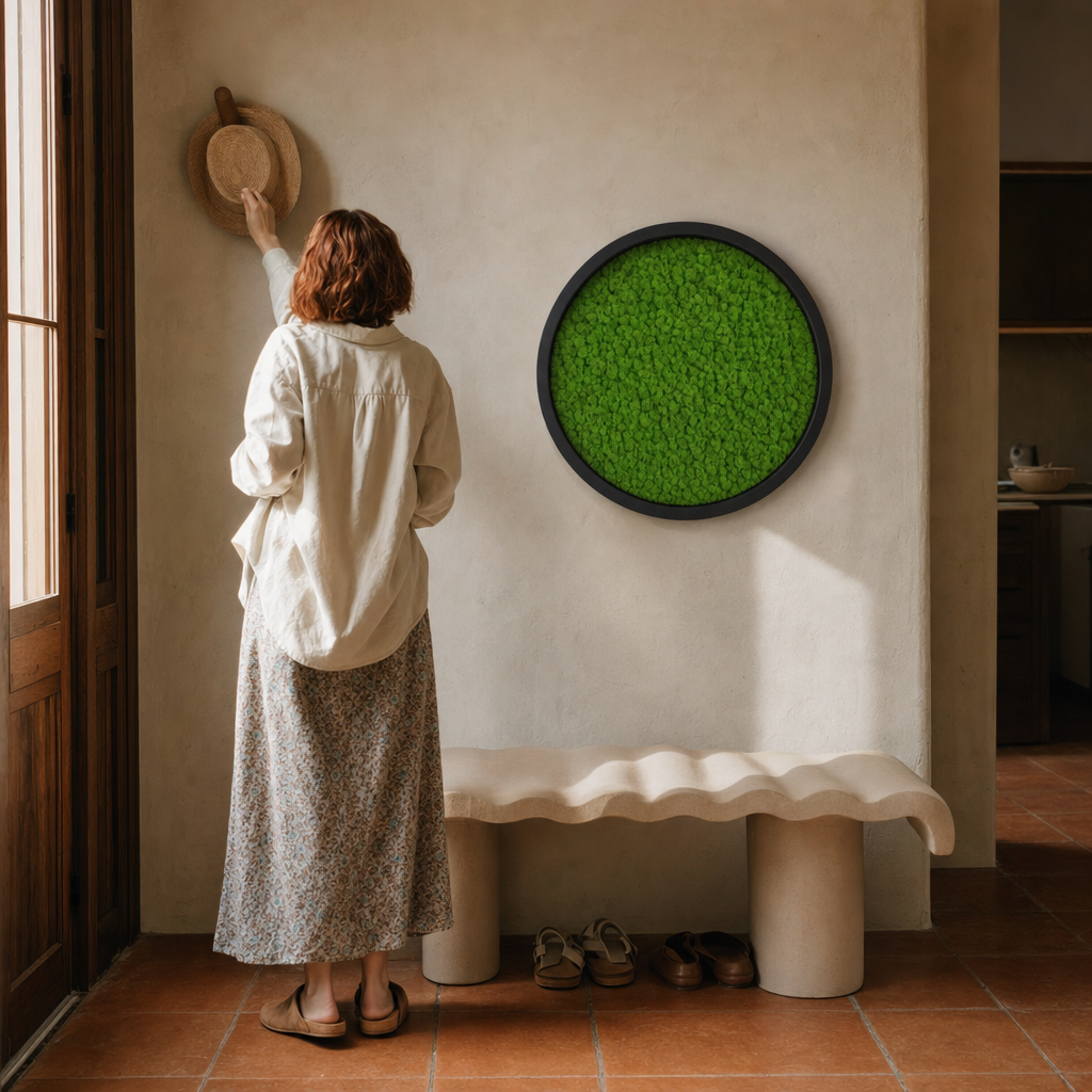 Tundra Spring Circle in a room